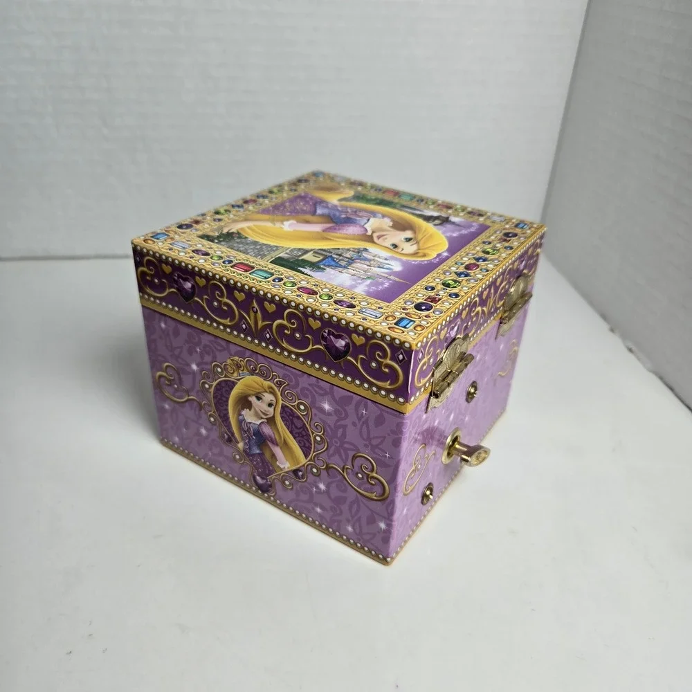 Disney Princess Parks Tangled Rapunzel Music Box I See The Light 2010 WORKING